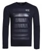 Emporio Armani longsleeve koszulka na długi rękaw męska granatowa